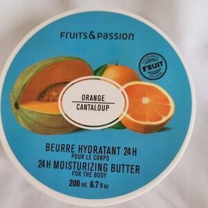 Fruits and Passion Orange Cantaloup 24 H Moisturizing Butter for the Body, New